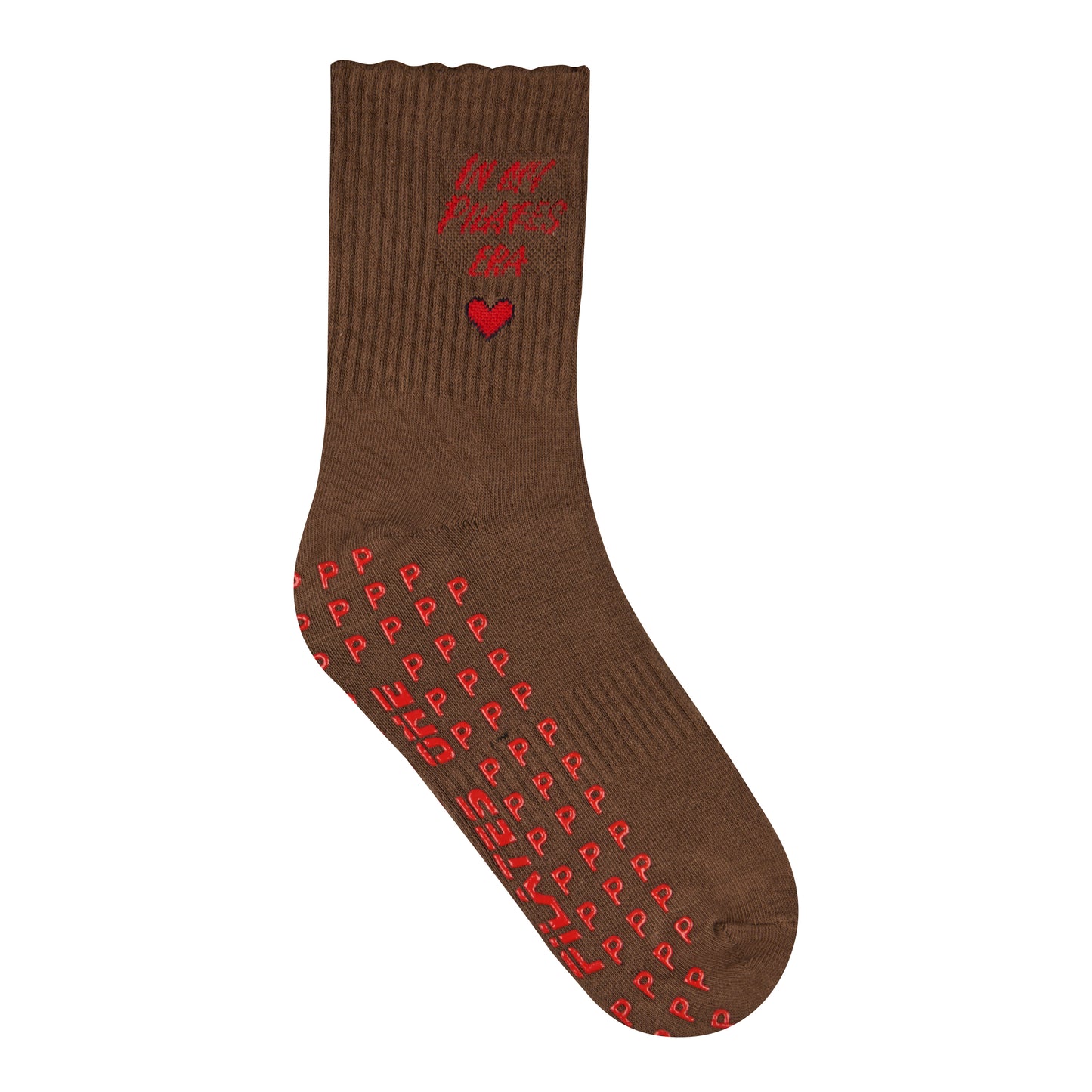 Pilates One Socke coffee Gr. 37-42