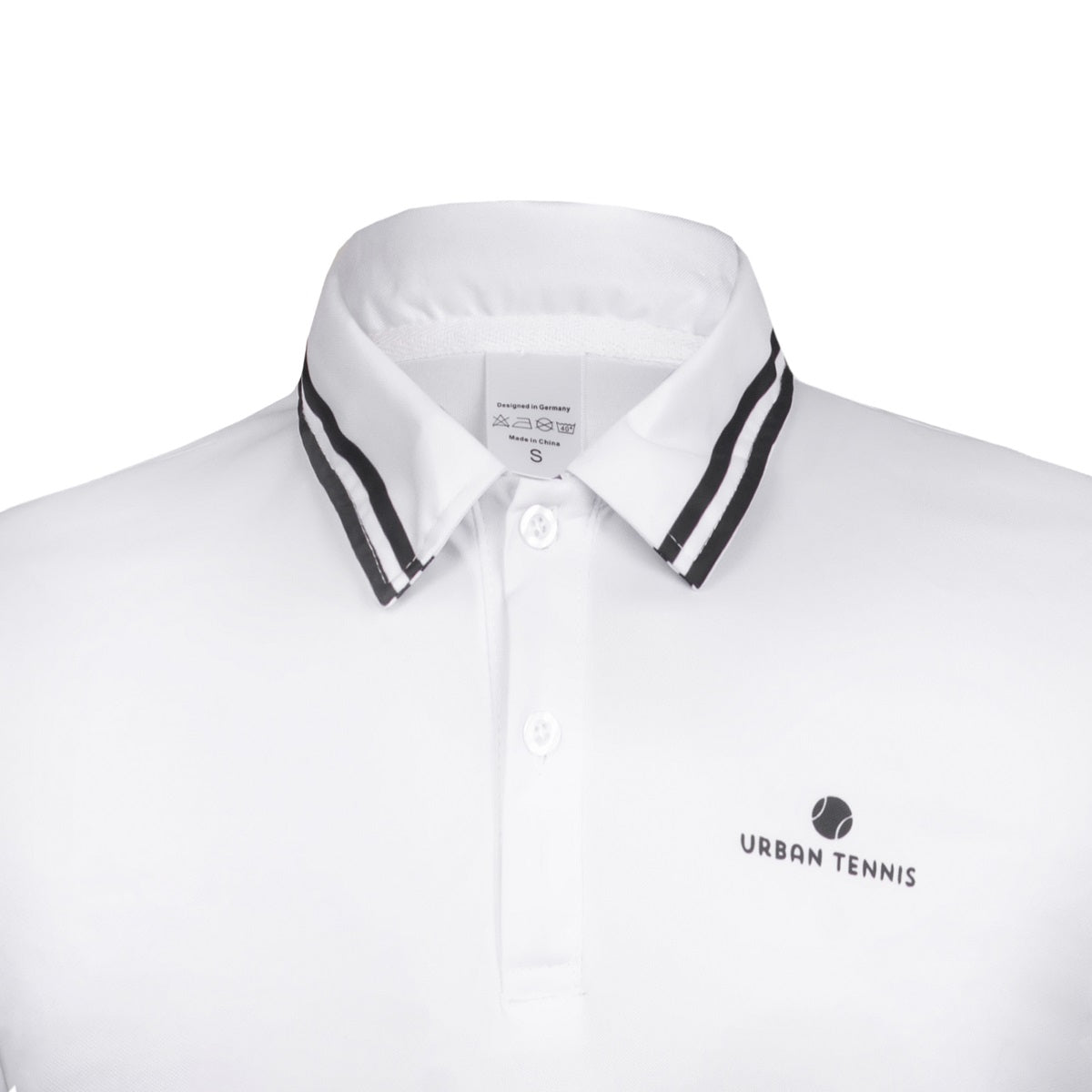 Killa One Tennis Polo Men weiß S-XXXL