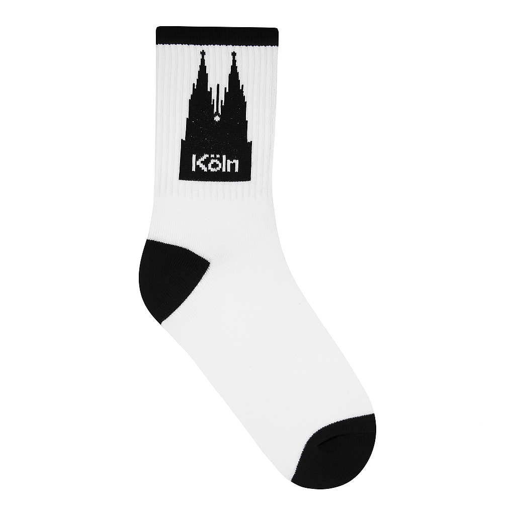 Killa One Socke Köln weiß Gr. 42-46