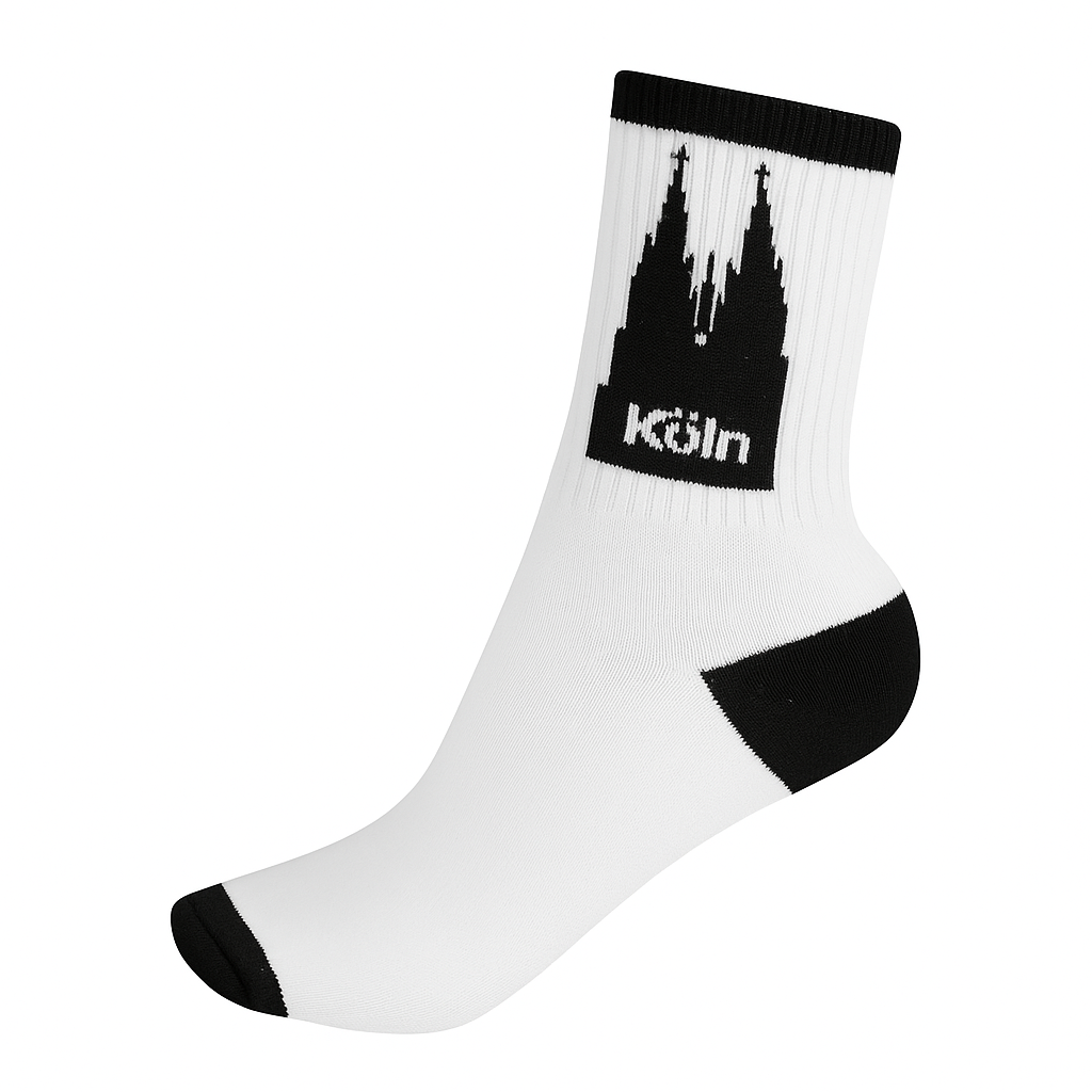Killa One Socke Köln weiß Gr. 42-46
